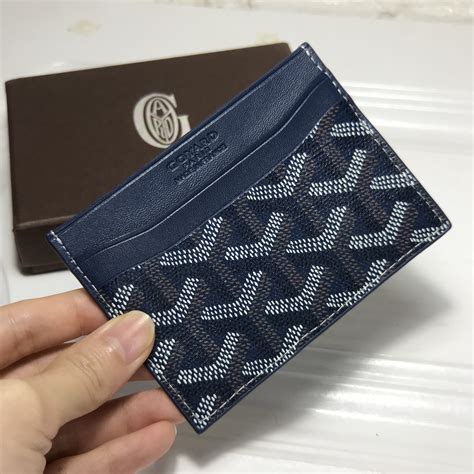 goyard card number|authentic Goyard card holder.